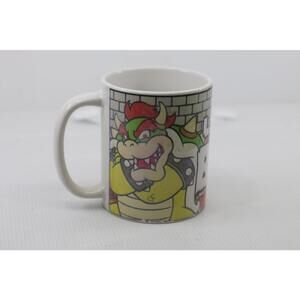 Super Mario Bros Bowser Like A Boss 11 oz Mug used - Official Nintendo Licensed